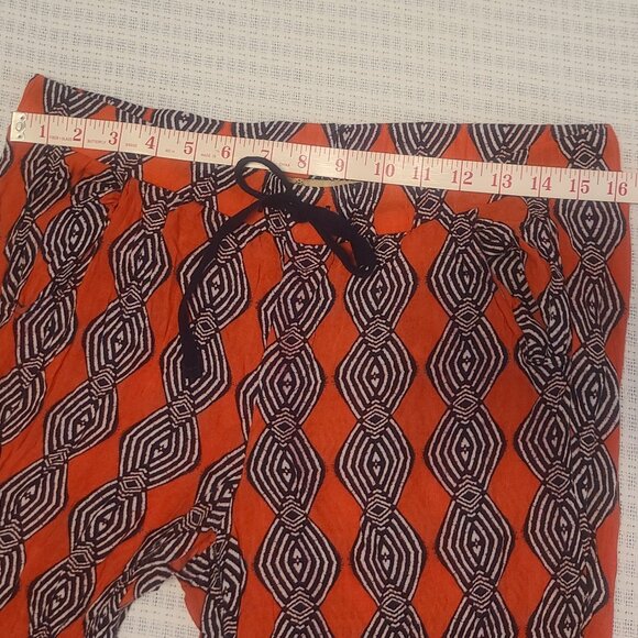 Democracy Palazzo Pants (L) Red Black White Wow - Picture 10 of 12